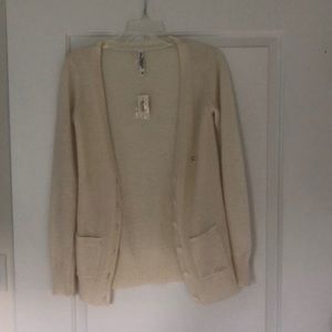 Cream cardigan